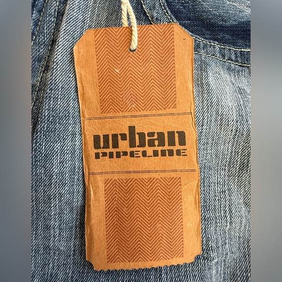 Urban Pipeline Light Blue Men's Jeans - Picture 4 of 8